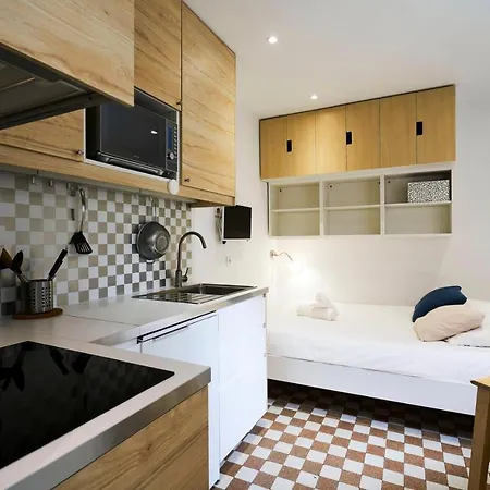 Functional Studio For Short Apartment Lille